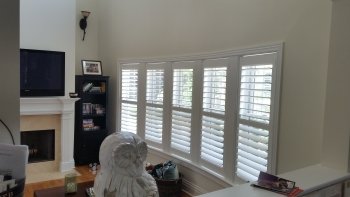 Coastal custom window treatment installation