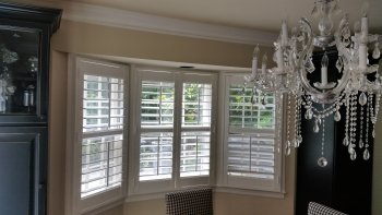 Coastal custom window treatment installation